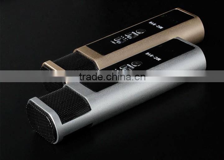 MC-916 karaoke mini microphone handheld recording mobile phone ktv