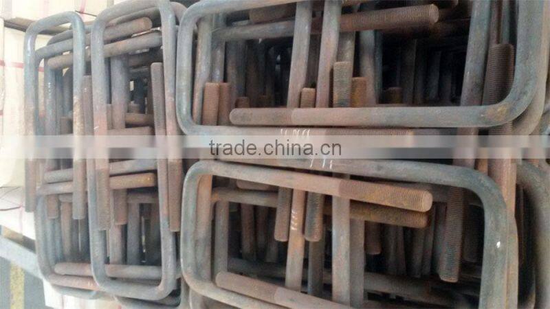 grade 10.9 high strength U shaped bolt for heavy mining machine
