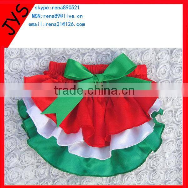 Light pink cotton lace baby bloomers with ruffle