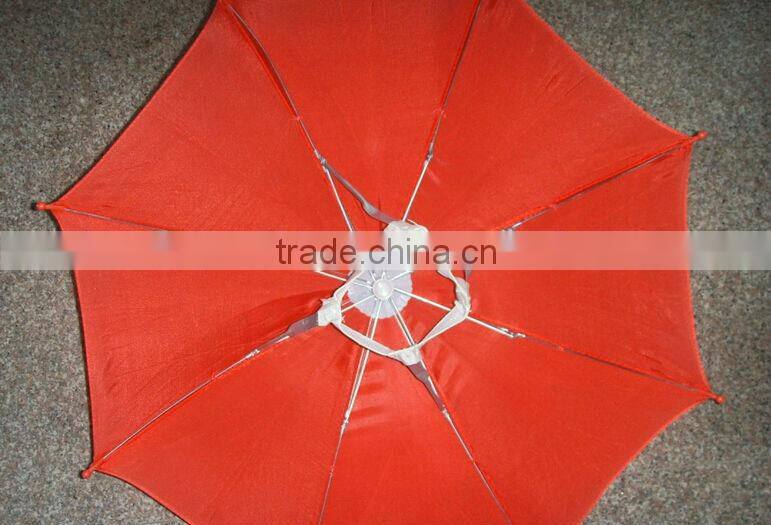 Hand Free Sun Protection Customizable Head umbrella Mini Umbrella Hat