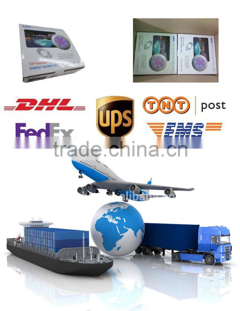 12V ip68 waterproof rgb remote control led swimming colored lights / swimming pool flat led lights