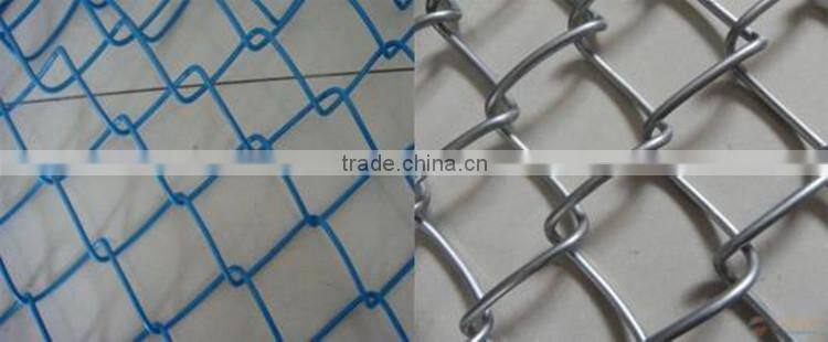 pvc coated galvanized chain link fence garden fence