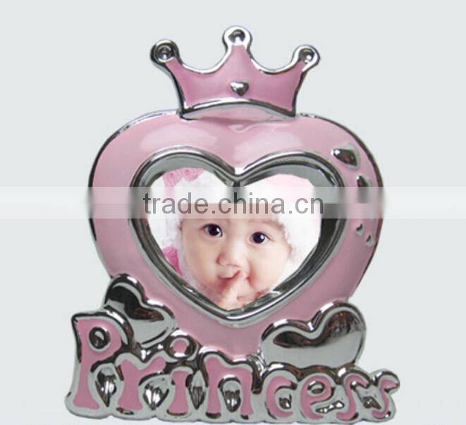 2015 Fashion Cute princess crown Shape lovely photo frames for sale