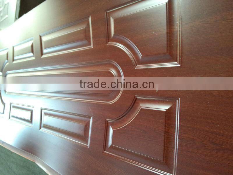 2015 new style melamine door skin 4.5mm