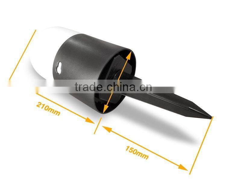 IP44 CE/RoHS 4 battery Motion Sense LED Sensor Lawn Lamp, Garden LED Motion Sense Light