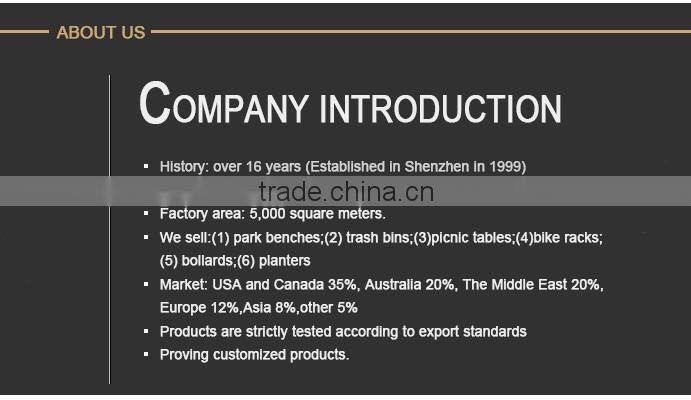 (BW40)Arlau distinctivel outdoor wooden trash bin