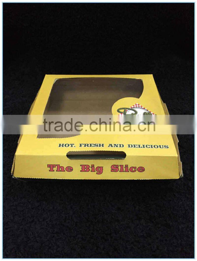 corrugated paper slice pizza box from China supplier