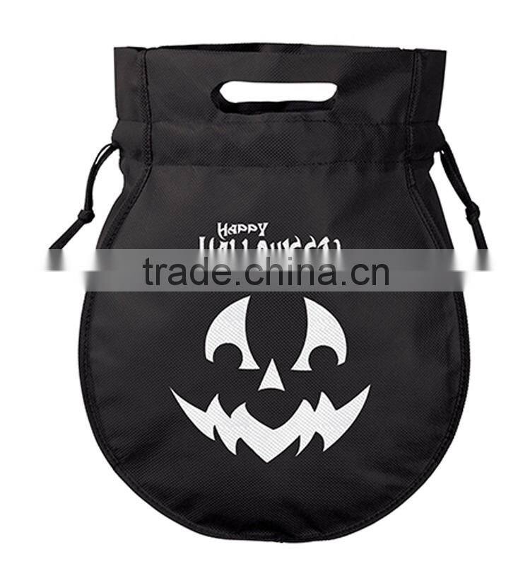 non woven Halloween drawstring bag,cute drawstring bags,small drawstring bags