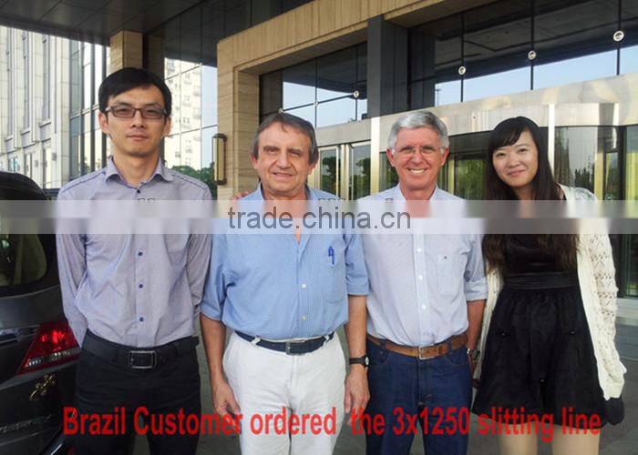 Straightener and coil shearing to length machine factory