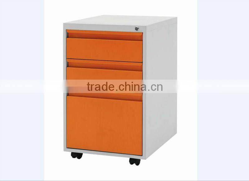 2012 New design modern office /home Vertical 3 drawers steel filing cabinet