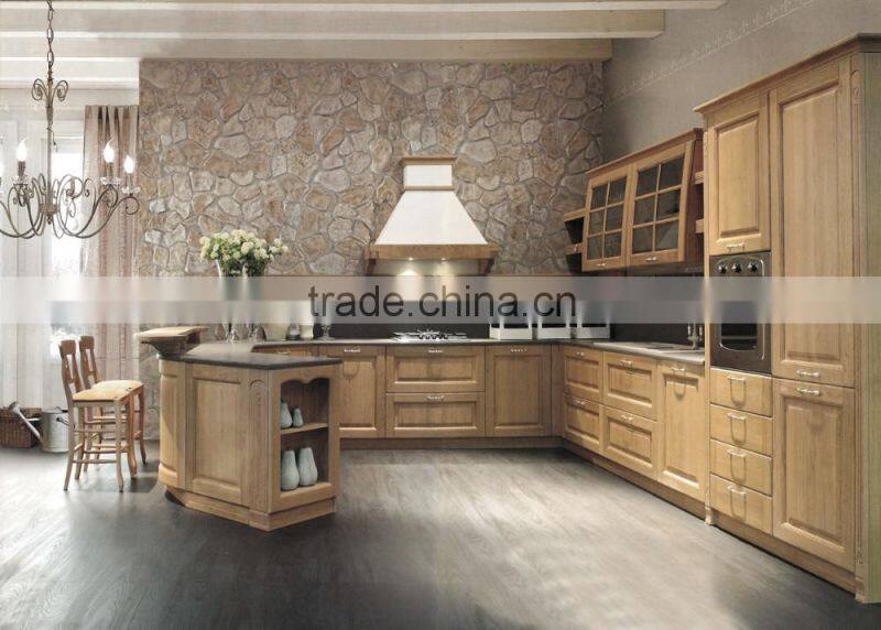 professional manufacturer of high quality kitchen cabinet with quartz countertop