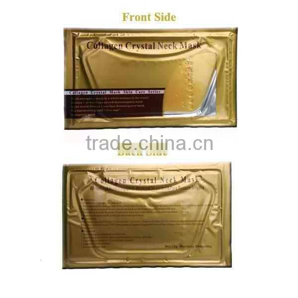 Top quantity New product 24k gold deep Moisturizing Neck Use facial mask for face care