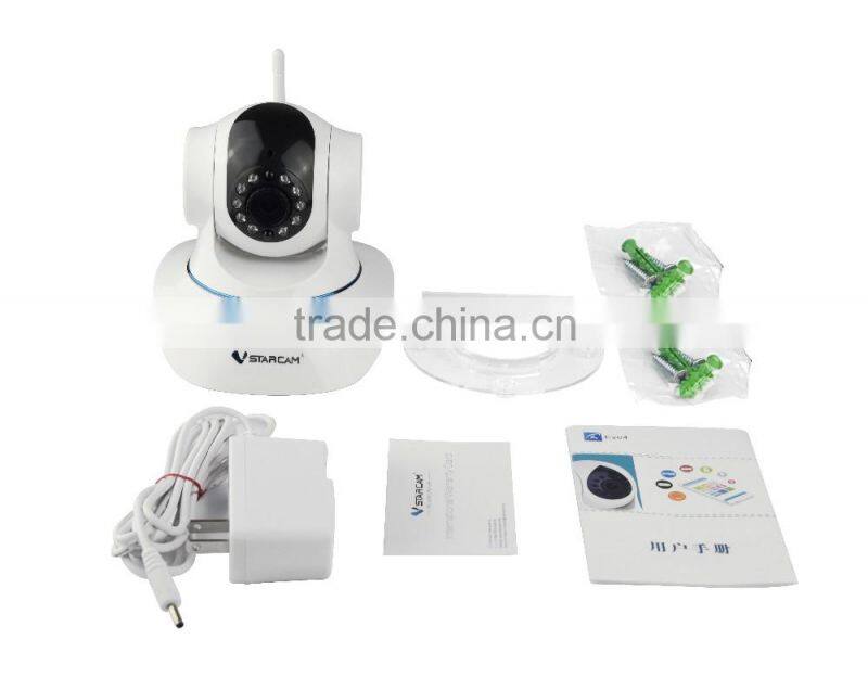 Trade Assurance Supplier HD h.264 cmos pan tilt IR with infrared cctv camera p2p 720p ir wifi onvif wireless remote control came