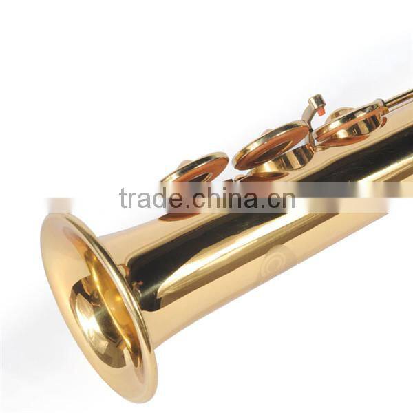 YSS-301115 Cupid Deluxe Professional Gold lacquer Soprano Saxophone