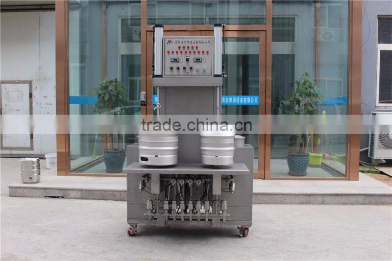 automatic beer keg washing machine