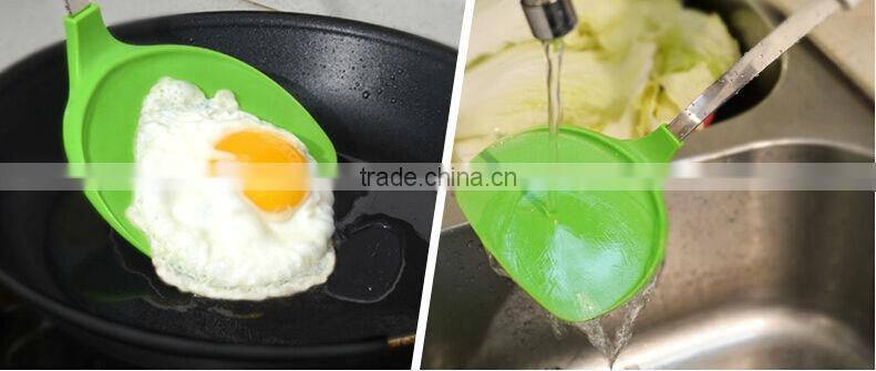 Colorful silicone kitchen utensil set