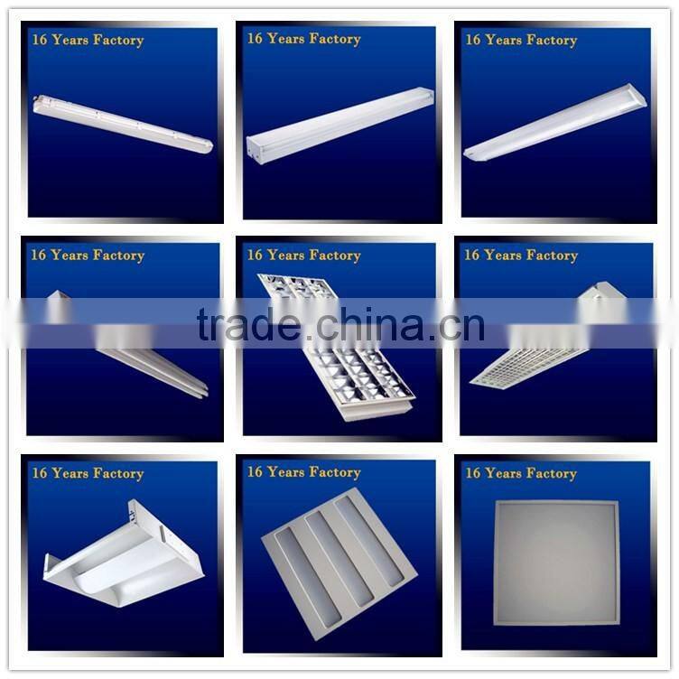 Fluorescent T5 lighting batten 2x28w with bracket