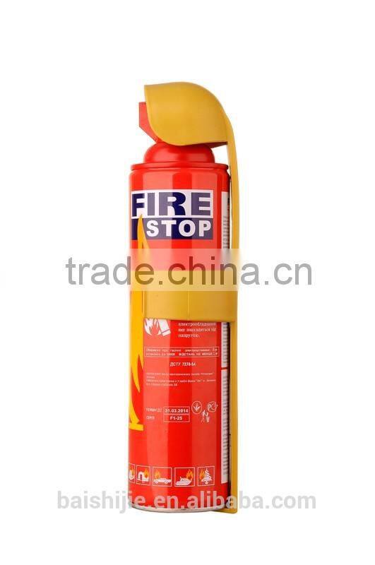 Foam fire stop extinguisher car fire extinguisher