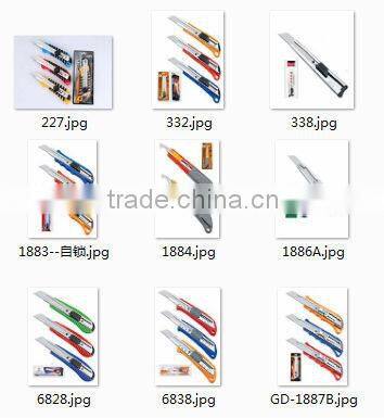 mini plastic pocket key knife 110