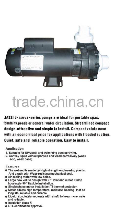 JAZZI 2 Speed Motor Energy-Saving Circulation Water Pump 031002-031013