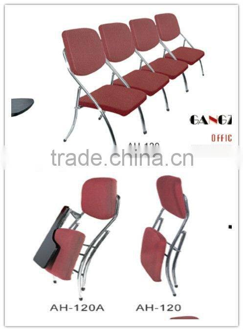 fashion fabric folding waiting room chair with four legs AH-120