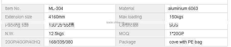 Aluminium little giant ladder with EN131 good quality