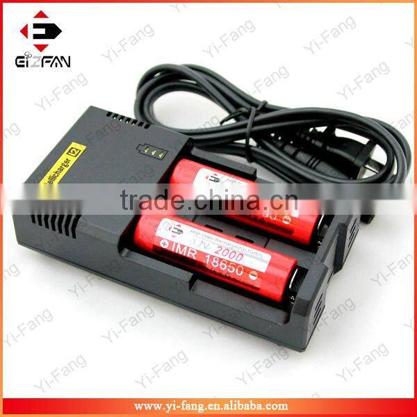 2014 New vision Nitecore I2 For 18350/16340 Batteries Battery Charger