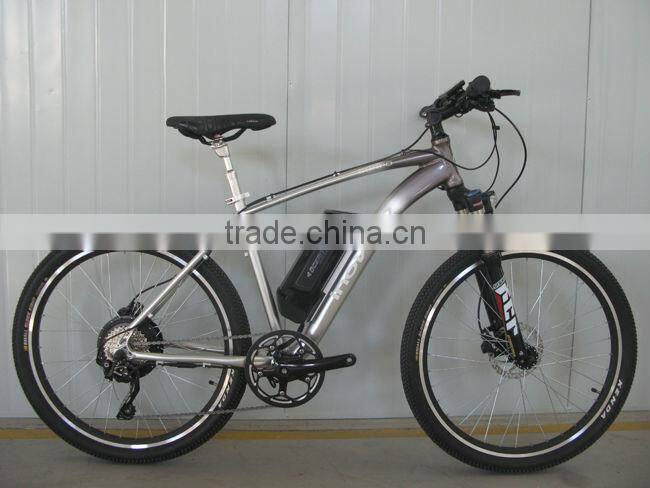 MTB style electric bikes with bafang central motor 36V 250W best choice for East Eurpean market (HJ-14M04 )