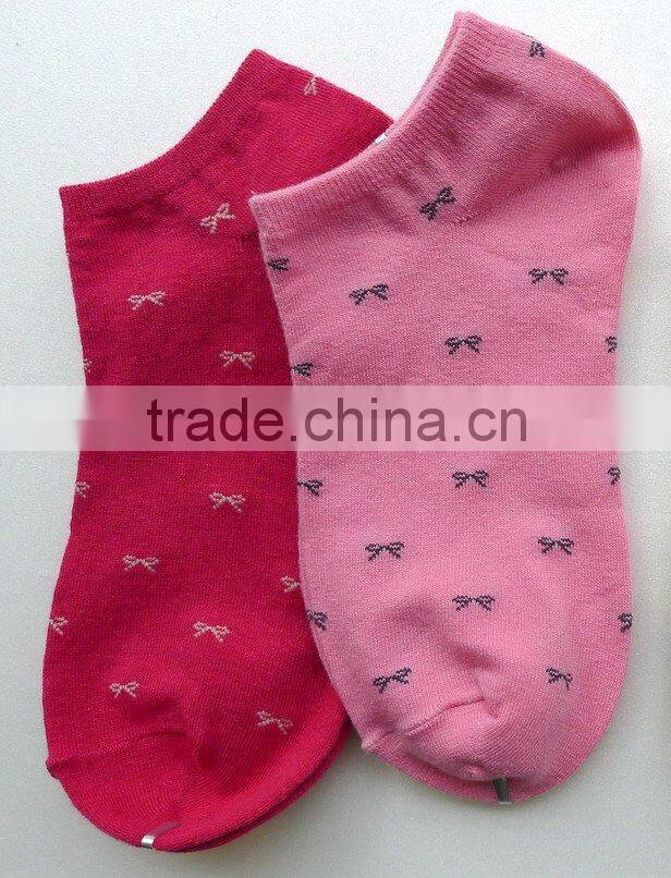 cotton ladies colorful ankle socks