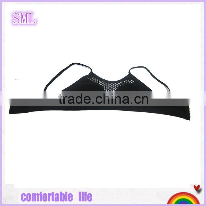 2015 black sexy transparent teenager girls see through bra