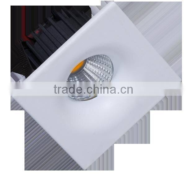 Small square LED COB indoor ceiling light down light 3W