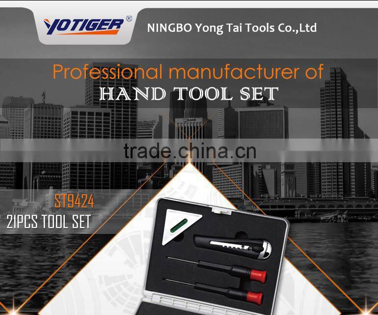 20pcs Promotional tool set of plastic case packed mini hand tool kit