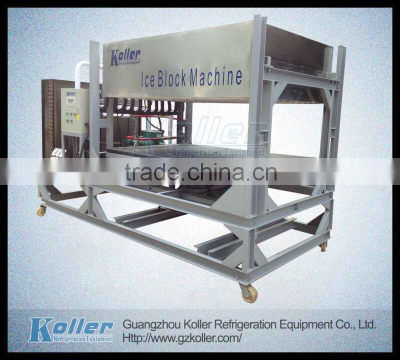 hot sale directly evaporated ice block machine