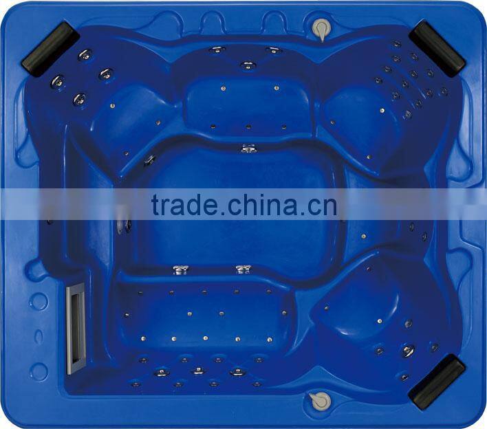 7 personsoutdoor 7 persons hot tub whirlpool outdoor spa with 32'' LCD TV M-3346