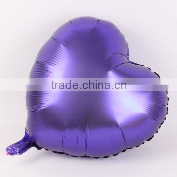 2015 18 inch heart design children balloons for kids gift