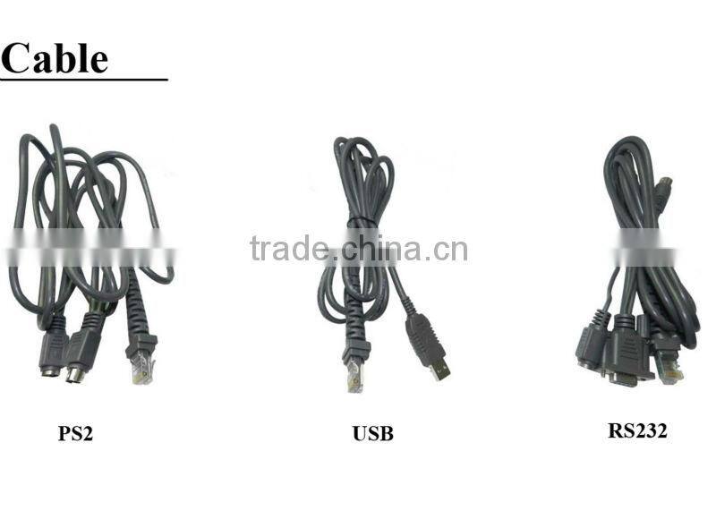 Cheapest QR Barcode Scanner,Handheld PDF417 2D Barcode Scanner RS232