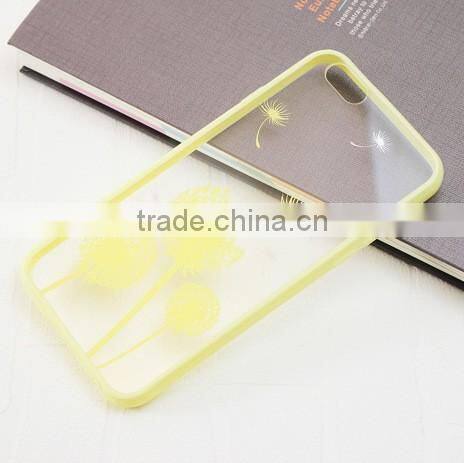 case cover for iphone 6s, snowflake phone case, mobile phone back cover, transparent phone cover