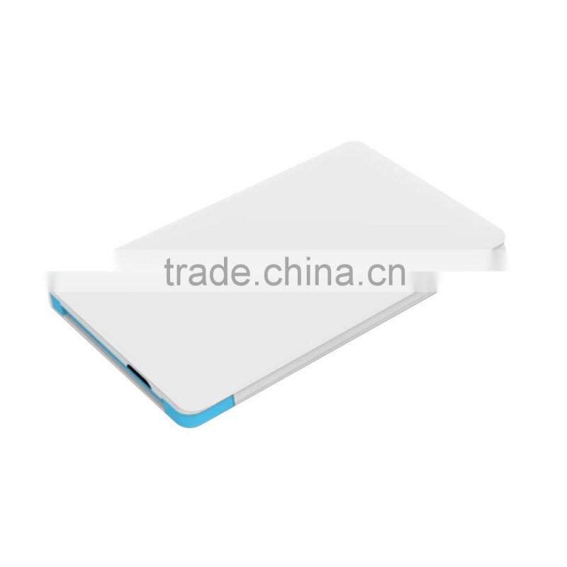 4000mah credit card power bank , credit card size power bank 4000mah capacity