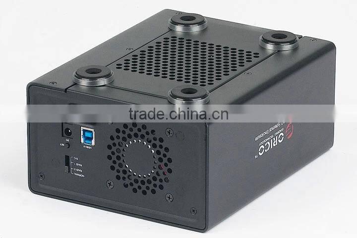 RAID / USB3.0 to 3.5" 2 Bay SATA HDD Enclosure