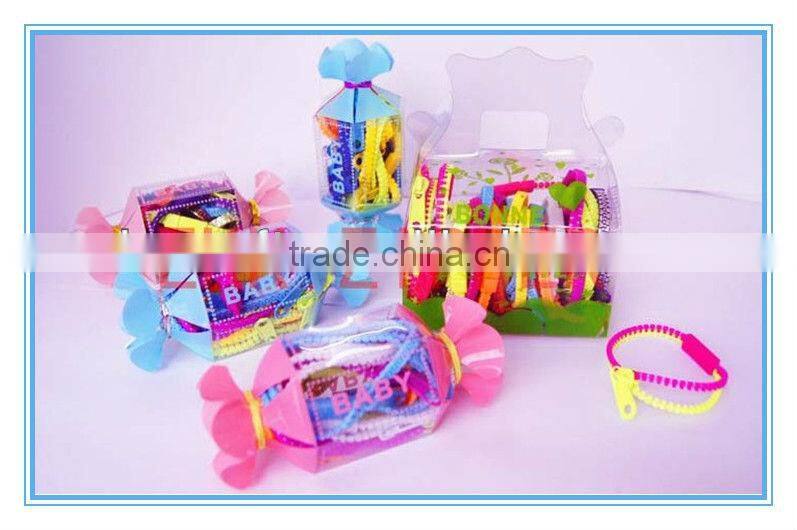 2013 hot sale glow in dark zipper bands