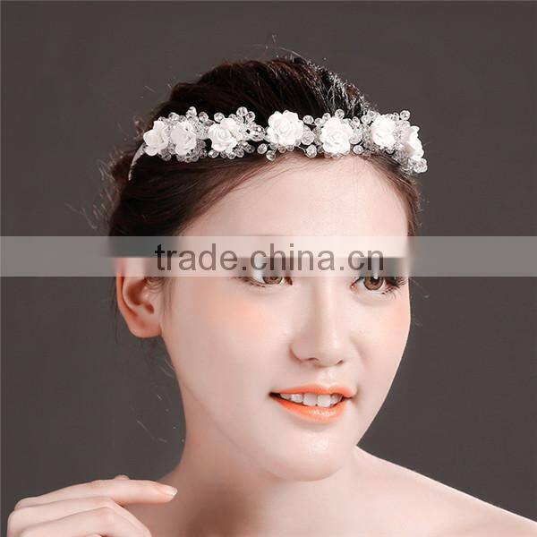 MYLOVE lace white garland flower hair accessory for bridal MLF108