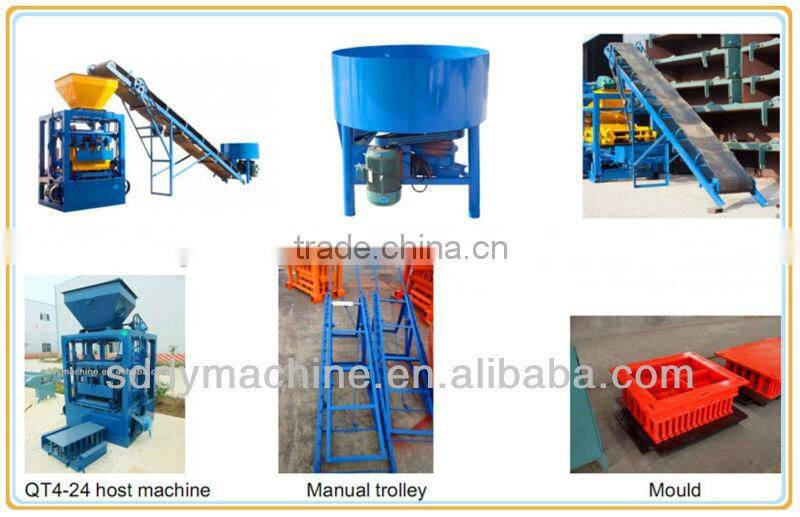 tunisia lime brick product line parts qt4-24 dongyue machinery group