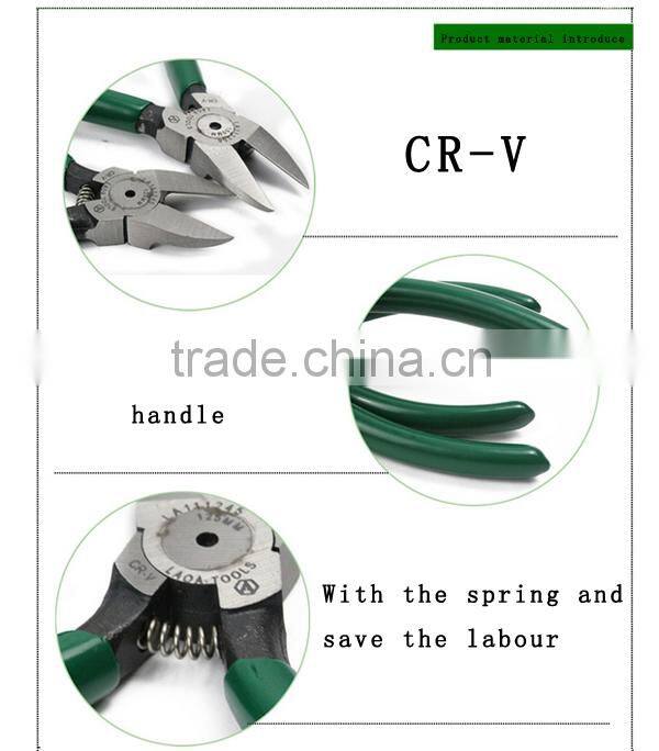 flush plastic pliers Chrome vanadium plastic cutting nippers