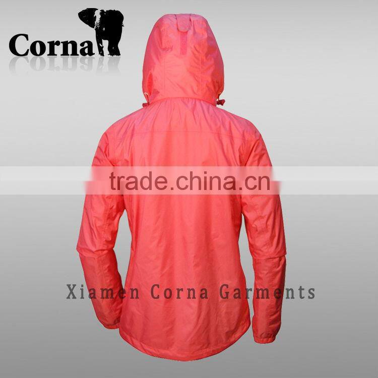 2014 women technical red outdoor light jackets