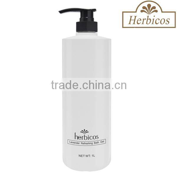Lavender Refreshing Bath Gel/Private Label Shower Gel 1000ml