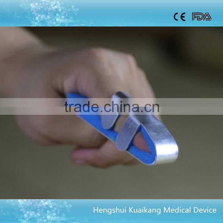 Easy used malleable aluminum splint finger guard finger support splint made in china