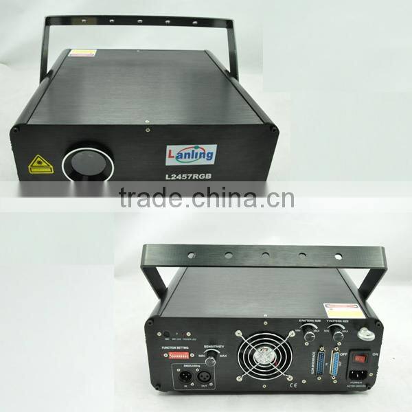 2.5W animation ILDA laser disco lighting LOGO projector