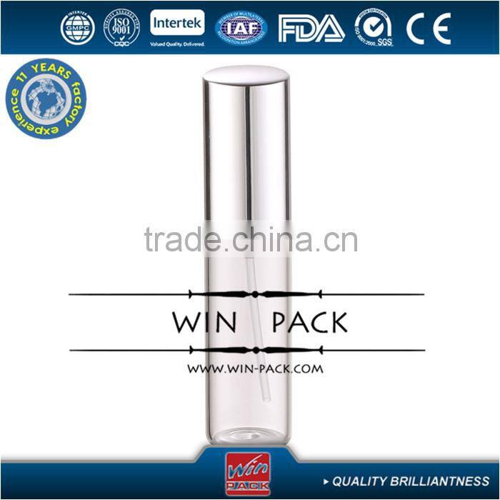 animal tissue culture,35ml glass vial for perfume with silver sprayer and silver cap