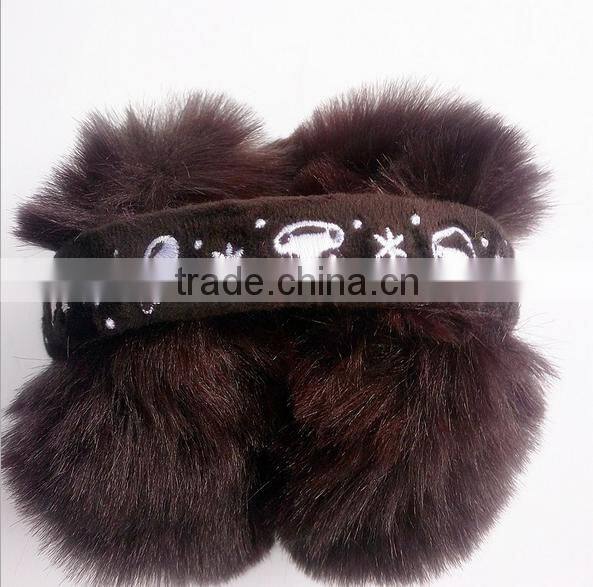Plush Adjustable Solid Color Earmuffs