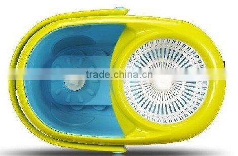 360 spin plastic mop bucket,plastic bucket with mops